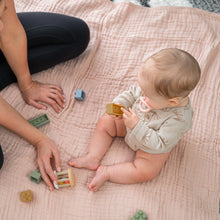 Load image into Gallery viewer, Baby Muslin Blanket in Blush
