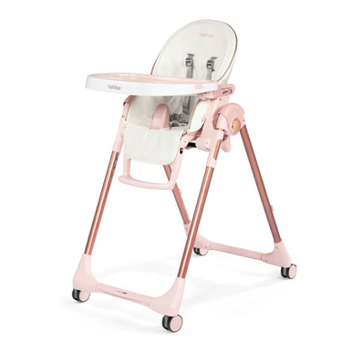 Prima Pappa Zero 3 (Mon Amour- White eco leather with Pink & Rose Gold accents)