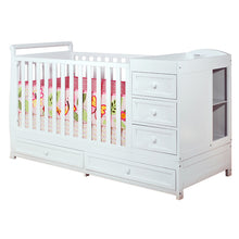 Load image into Gallery viewer, Daphne I 3-in-1 Convertible Crib (Gray)
