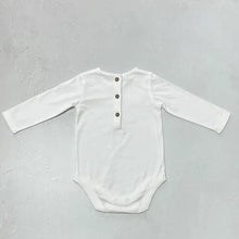 Load image into Gallery viewer, Dino Jacquard Sweater Knit Baby Overall Set (Organic Cotton)
