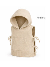 Load image into Gallery viewer, Bunny Hood Vest With Bunny Ears
