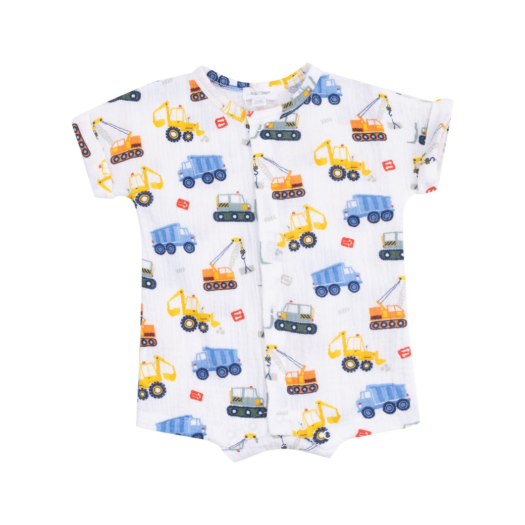 ANGEL DEAR Dolman Henley Shortall - Cool Construction