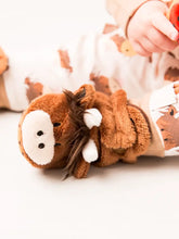 Load image into Gallery viewer, Neutral Hamish Highland Cow Booties
