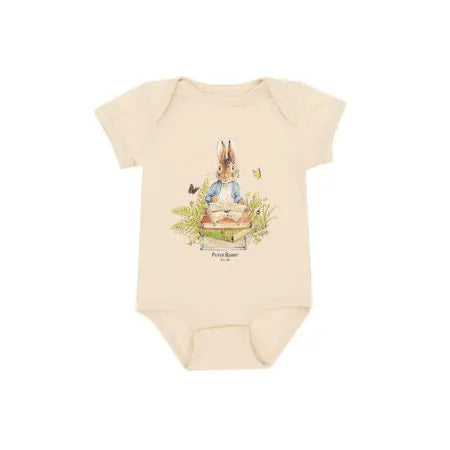 Peter Rabbit Book Stack Baby Bodysuit - 12 Months