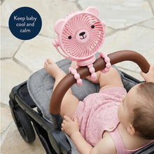 Load image into Gallery viewer, Itzy Breeze 3-Speed Stroller Fan™ (Pink)
