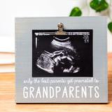 Load image into Gallery viewer, GRANDPARENTS SONOGRAM FRAME - PEARHEAD
