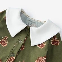 Load image into Gallery viewer, Milkbarn cotton stretch collar pine cone
