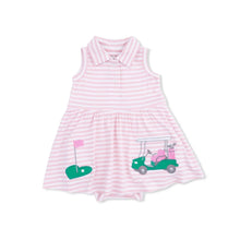 Load image into Gallery viewer, Striped Golf - Polo Tennis Dress
