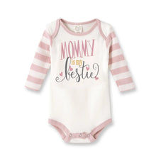 Load image into Gallery viewer, Mommy Is My Bestie Baby Bodysuit – Cotton Mother’s Day Gift
