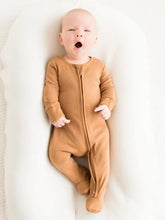 Load image into Gallery viewer, Organic Baby Peyton Zipper Sleeper - Ginger
