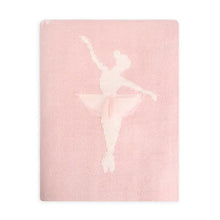 Load image into Gallery viewer, Ballerina Tutu 3D - Jacquard Sweater Knit Baby Blankets
