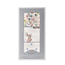 Load image into Gallery viewer, Wildflowers Bamboo Washcloth Set 3 Pack
