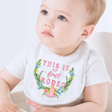 Load image into Gallery viewer, First Rodeo Baby Bib
