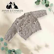 Load image into Gallery viewer, Annie &amp; Charles® BOW cardigan
