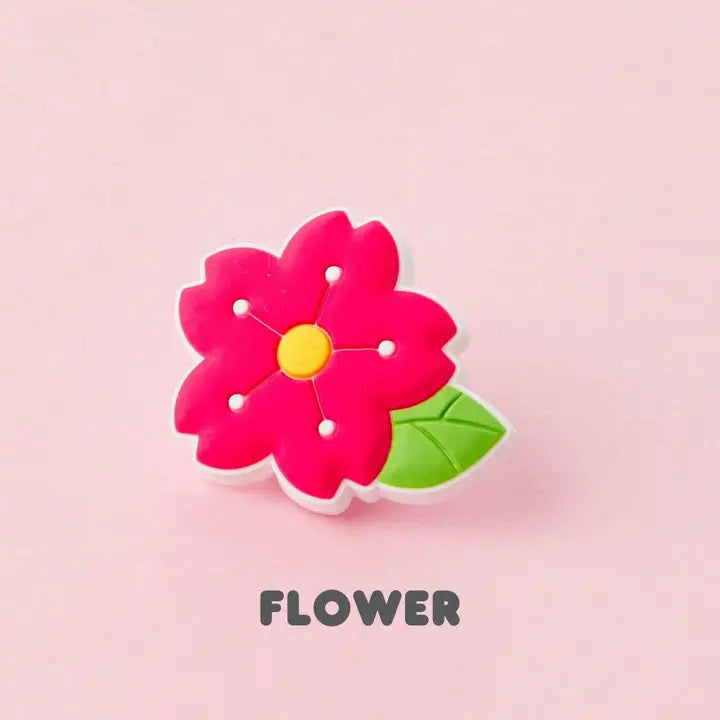 FlexCharmz Decorative Charms for FlexBox Lunchbox & FlexWare (Flower)