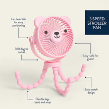 Load image into Gallery viewer, Itzy Breeze 3-Speed Stroller Fan™ (Pink)
