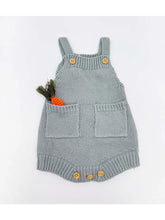 Load image into Gallery viewer, Henry Dusty Blue Romper
