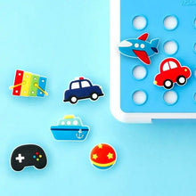 Load image into Gallery viewer, FlexCharmz Decorative Charms for FlexBox Lunchbox &amp; FlexWare (Police Car)
