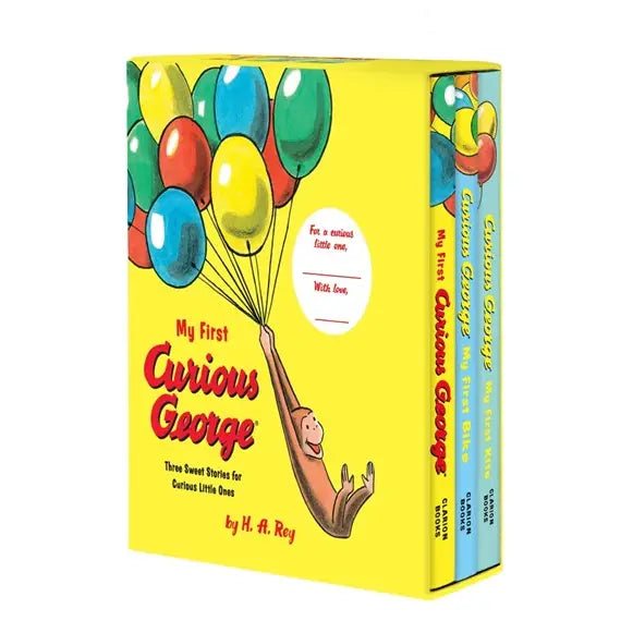 My First Curious George 3-Book Box Set: H. A. Rey