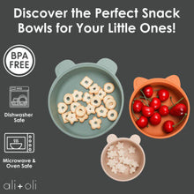 Load image into Gallery viewer, Ali+Oli (3pc) Stackable Snack Bowl Set (Citrus Splash)
