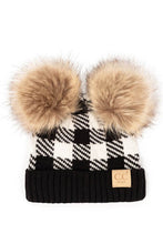 Load image into Gallery viewer, C.C Buffalo Check Baby Beanie
