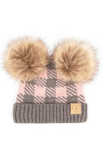 Load image into Gallery viewer, C.C Buffalo Check Baby Beanie
