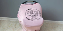 Load image into Gallery viewer, Three little tots car seat cover- pink
