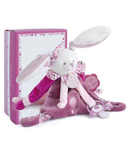 Load image into Gallery viewer, Comforter with pink cherry rabbit lollipop attachment - 17 cm
