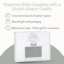 Load image into Gallery viewer, Rope Diaper Caddy by Comfy Cubs - Sage
