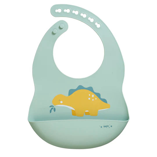 Dino Bib (Mint)
