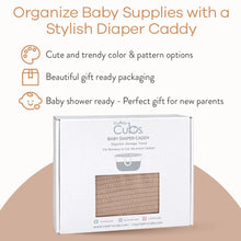 Load image into Gallery viewer, Rope Diaper Caddy by Comfy Cubs - Blush
