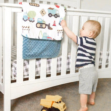 Load image into Gallery viewer, Honey &amp; Lemonade baby and toddler minky blanket
