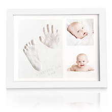 Load image into Gallery viewer, SOLO BABY HANDPRINT FOOTPRINT KEEPSAKE KIT (ALPINE WHITE)
