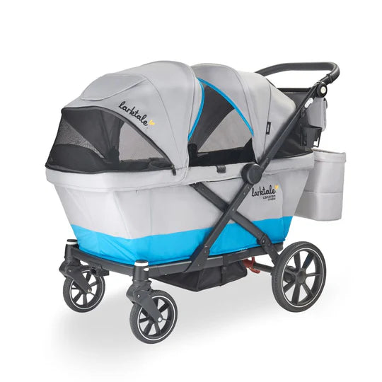 caravan coupe V2 Stroller/Wagon (Gray/Blue)