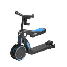 Load image into Gallery viewer, scoobi 5-in-1 Scooter Freshwater Blue/Black
