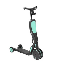 Load image into Gallery viewer, scoobi 5-in-1 Scooter Biscay Green/Black
