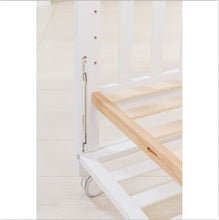 Load image into Gallery viewer, Lella light cosleeping bed cradle in wood
