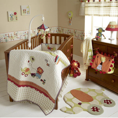 Mama's and papas crib set Jamboree