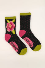 Load image into Gallery viewer, Painted Peony ankle socks
