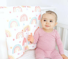 Load image into Gallery viewer, Premium baby and toddler minky blanket- rainbow
