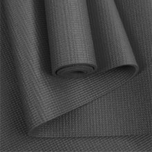 Load image into Gallery viewer, Yoga Mat - Black - Non-Slip Exercise Mat for Yoga &amp; Fitness
