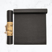 Load image into Gallery viewer, Yoga Mat - Black - Non-Slip Exercise Mat for Yoga &amp; Fitness
