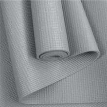 Load image into Gallery viewer, Yoga Mat - Grey - Non-Slip Exercise Mat for Yoga &amp; Fitness
