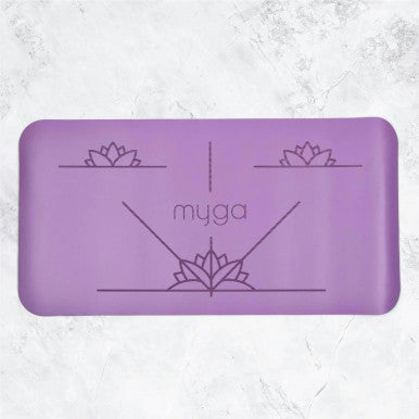 Yoga Alignment Pad - Purple