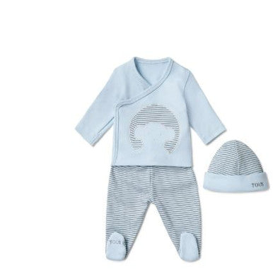 Tous Baby  three piece set- blue