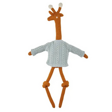 Load image into Gallery viewer, Sophie Cotton Knit Stuffed Animal- Giraffe
