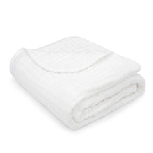 Load image into Gallery viewer, Baby Muslin Blanket in White
