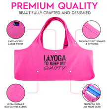 Load image into Gallery viewer, I Yoga To Keep My Sanity Yoga Bags
