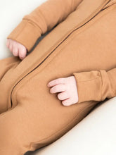 Load image into Gallery viewer, Organic Baby Peyton Zipper Sleeper - Ginger
