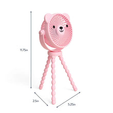 Load image into Gallery viewer, Itzy Breeze 3-Speed Stroller Fan™ (Pink)

